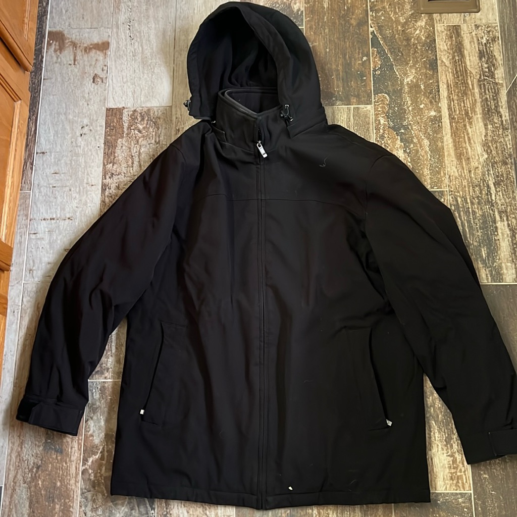 Mens Large Black Jacket Mens Large Black Jacket